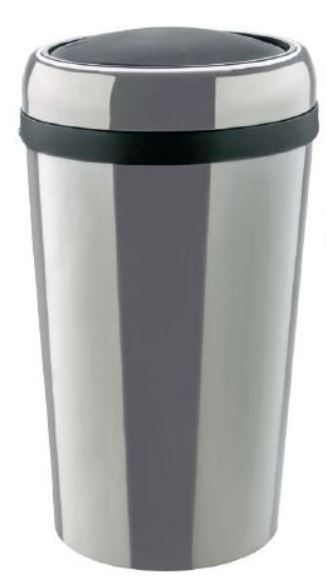 Rubbish bin 50 lt with handles